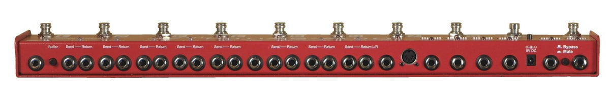 Carl Martin Octa-Switch The Strip rear view