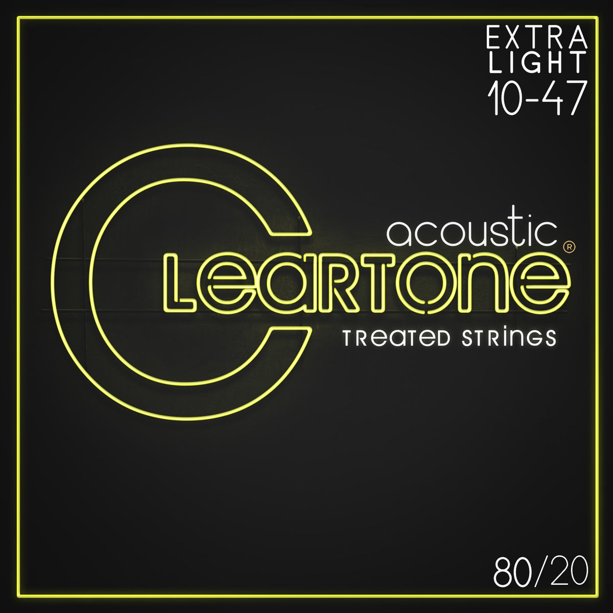 Cleartone Acoustic 80/20 Extra Light 10-47 Guitar Strings
