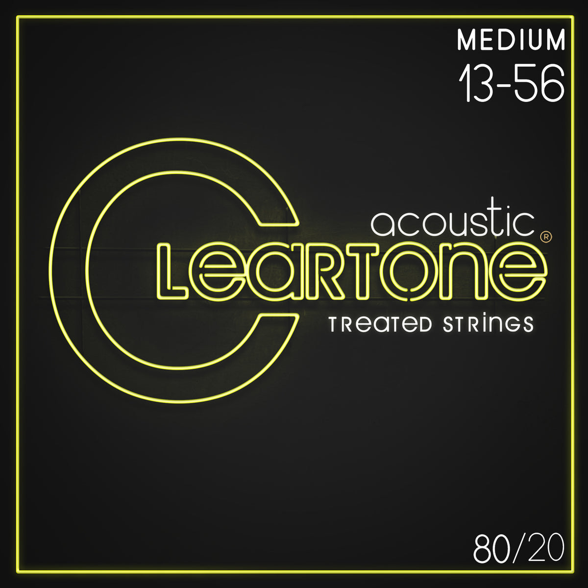 Cleartone Acoustic 80/20 Bronze Medium 13-56 Guitar Strings