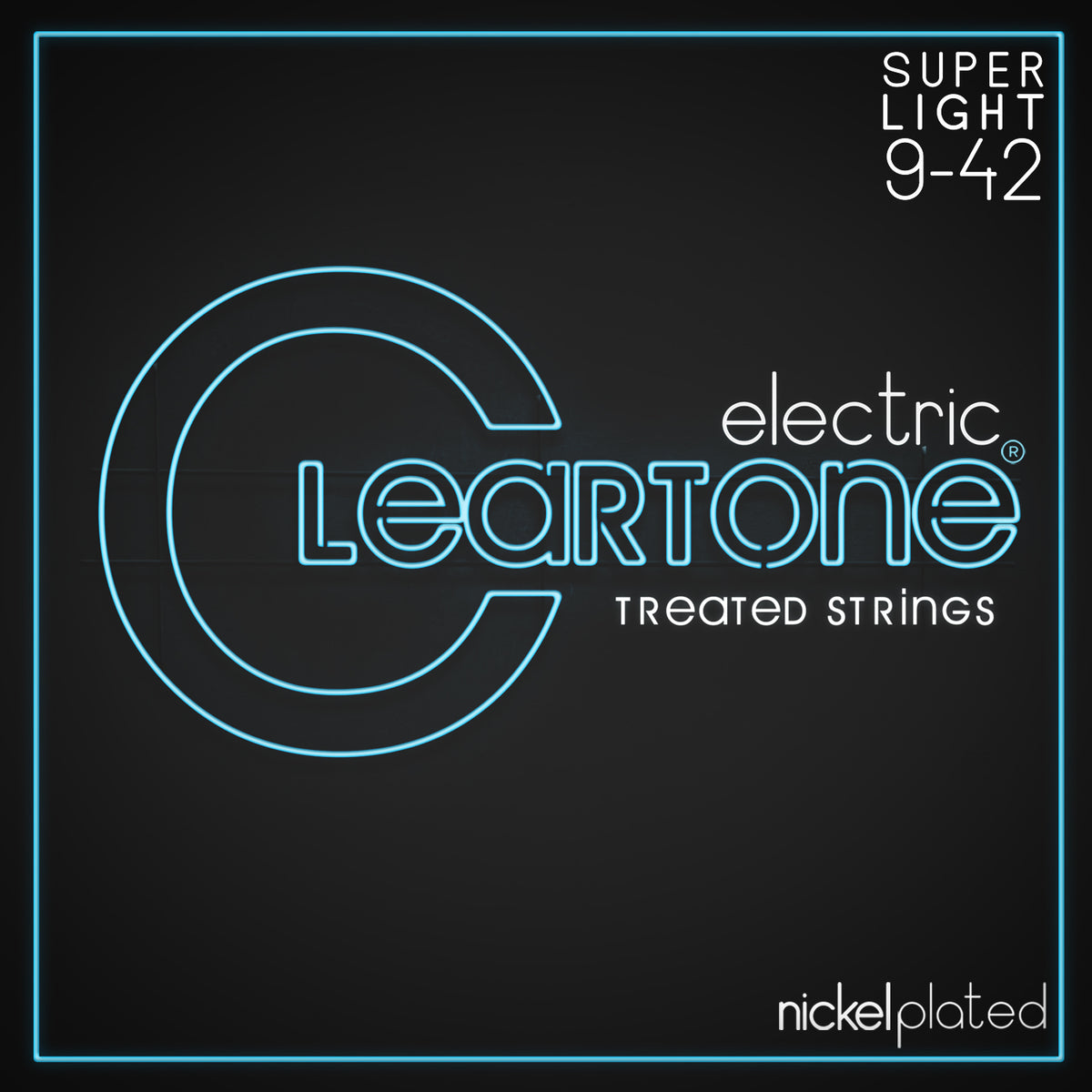 Cleartone electric guitar strings CT-ELEC-SL-9-42