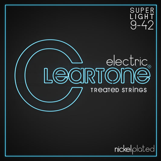 Cleartone electric guitar strings CT-ELEC-SL-9-42