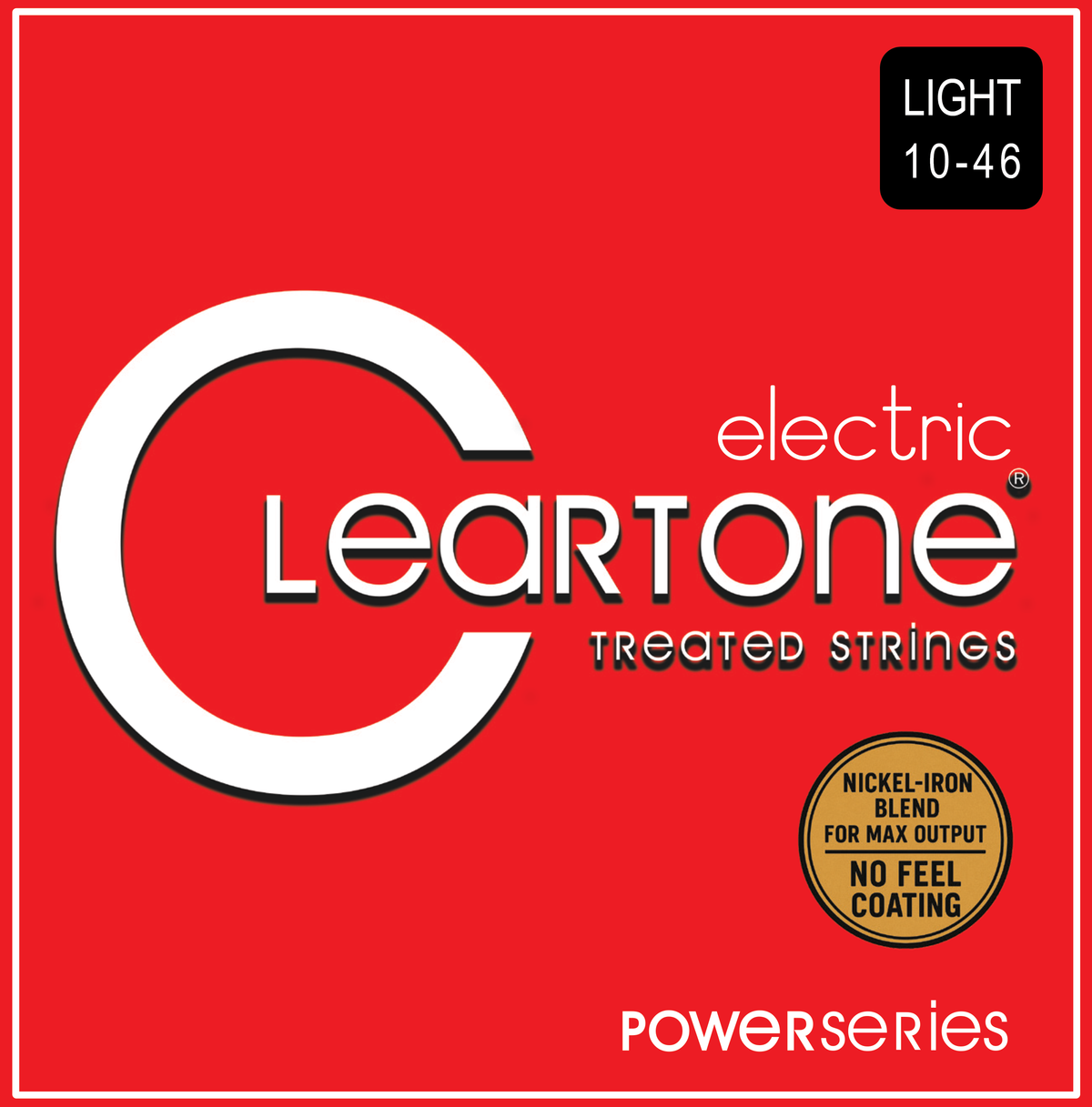 Cleartone Electric Power Series Light 10-46 Guitar Strings packet