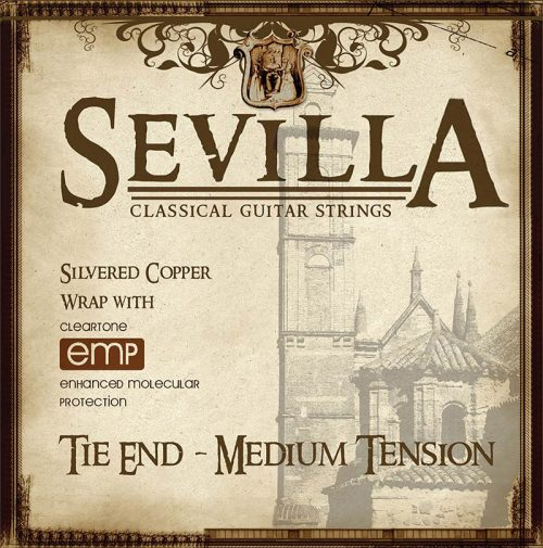 Cleartone Sevilla Medium Tension Tie End strings