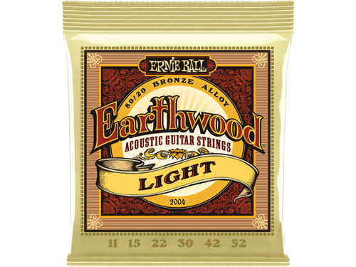 Ernie Ball Earthwood Set Light