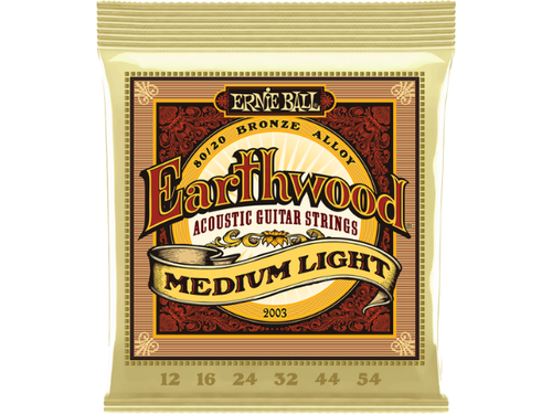 Ernie Ball Earthwood Set Medium Light