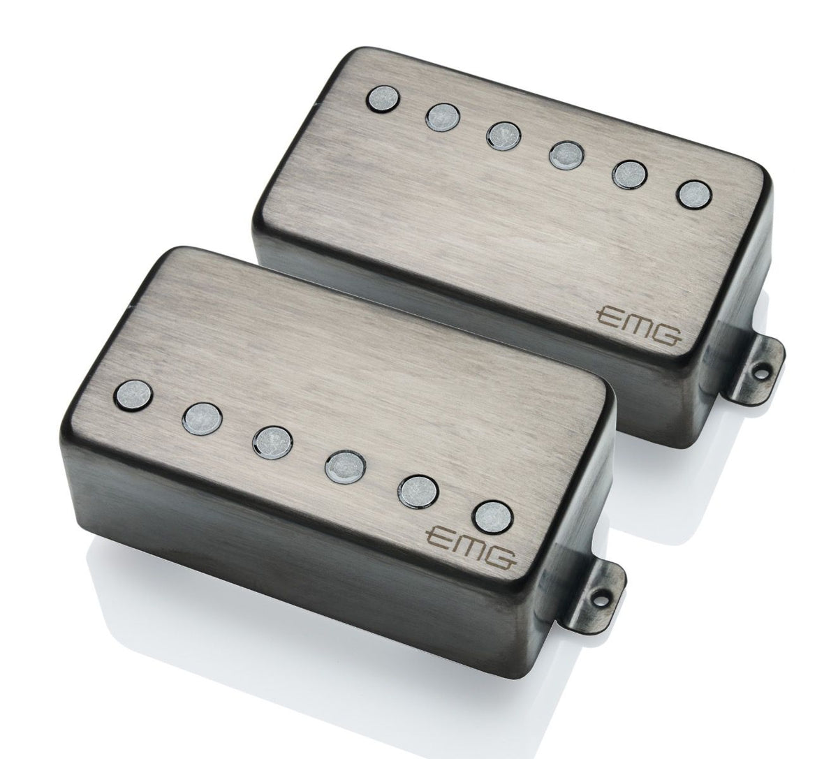 EMG 57TW/66TW set, Long Shaft — Brushed Black Chrome