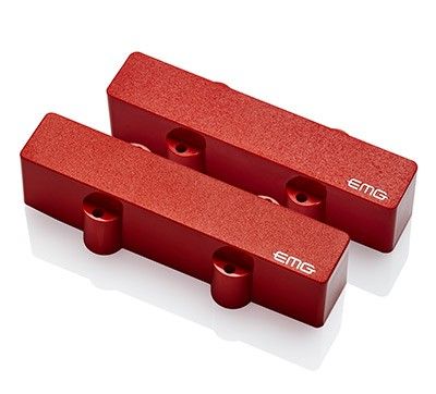 EMG J bass pickup set - Red