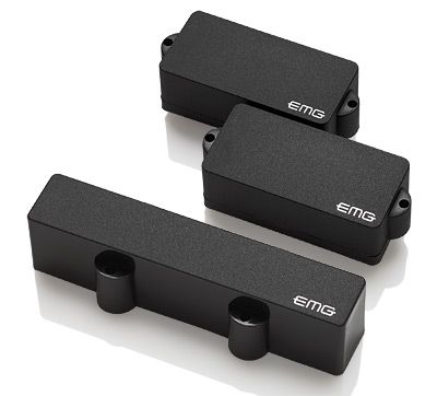 EMG P5J bass pickup set — Black