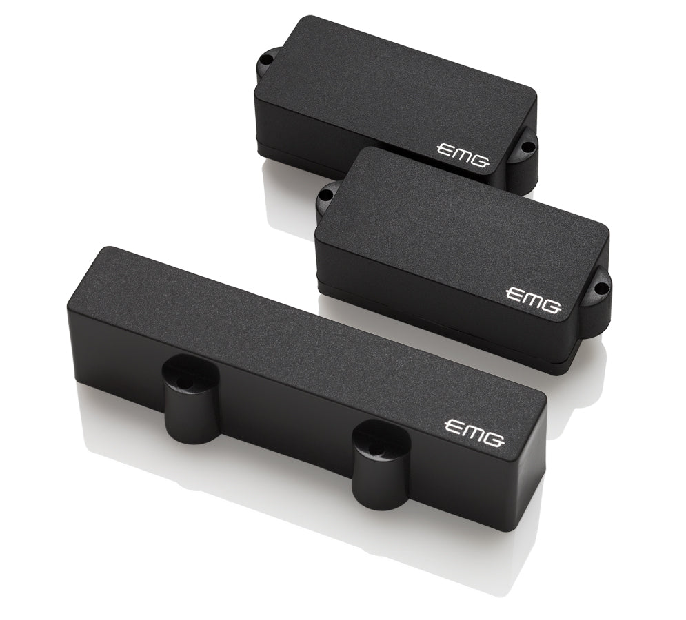 EMG PJ Active 4-String Bass Pickup Set - Black