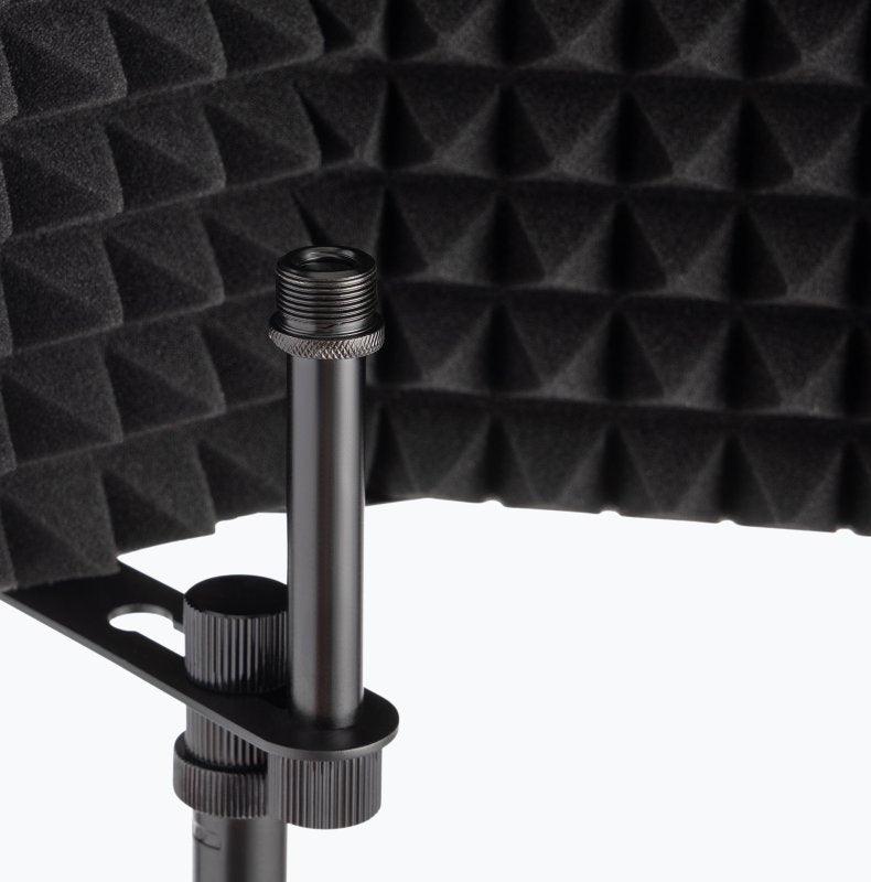 On-Stage ASMS3000 Isolation Shield – mount closeup