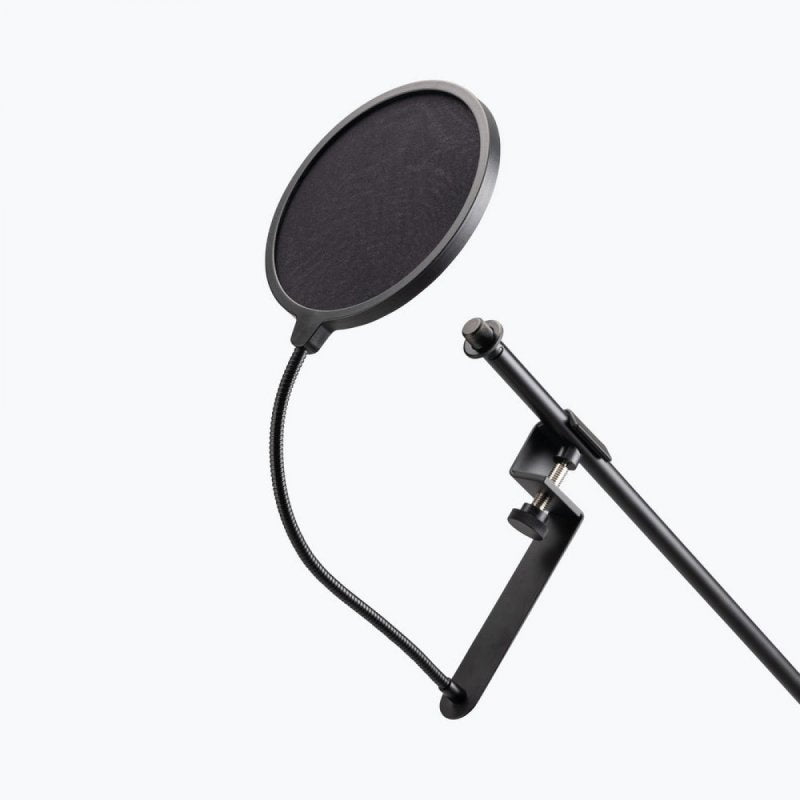 On-Stage ASVS6-GB Pop Blocker – gooseneck position