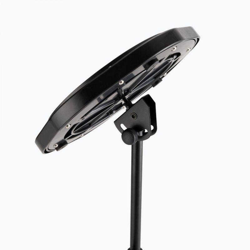 On-Stage DFP5500 Drum Practice Pad with Stand & Carry Bag – stand angle
