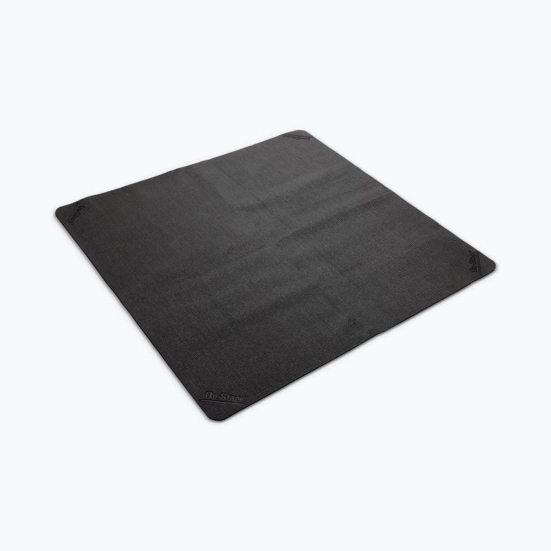 On-Stage DMA4450 4 ft × 4 ft Non-Slip Drum Mat – Black – main flat