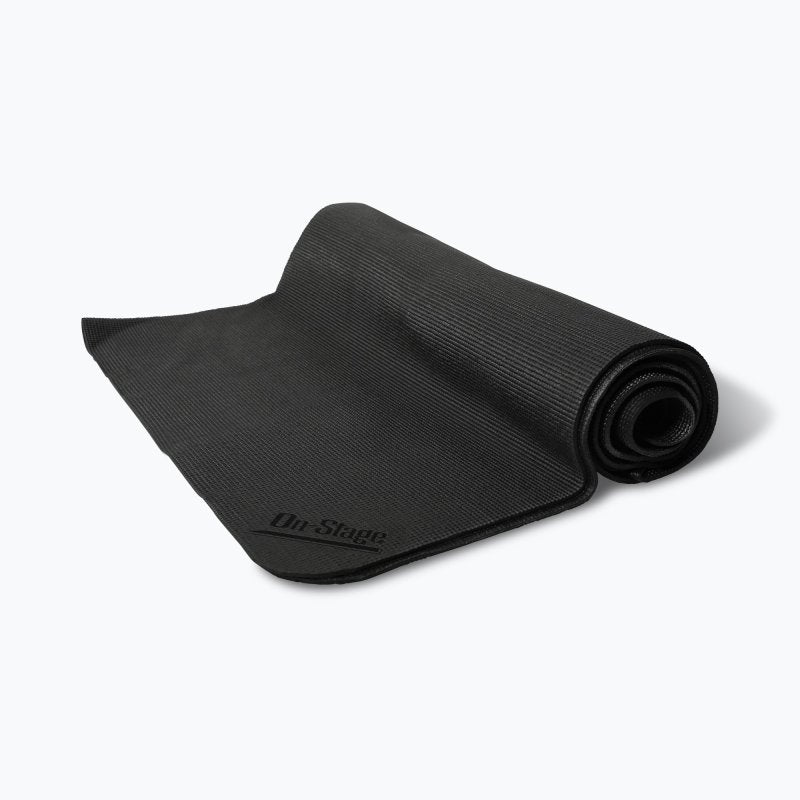 On-Stage DMA7550 Large Drum Mat – Black – rolled